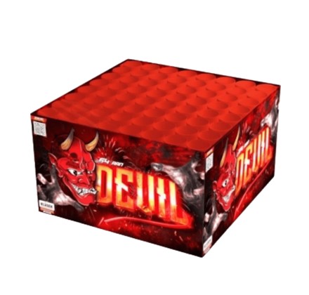 Devil Barrage by Klasek Pyrotechnics (64 Shot)