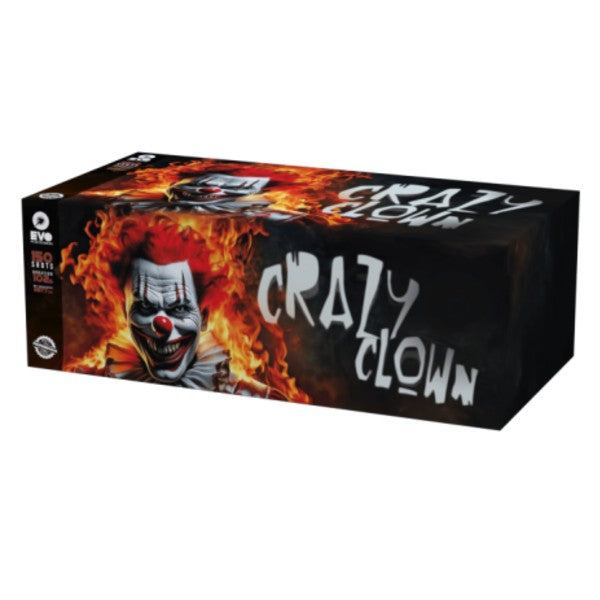 Crazy Clown 150 shot Single Ignition by Evo Pyrotechnics