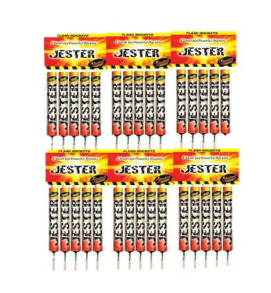 Jester Flash Rocket Pack (6 Packs of 5)
