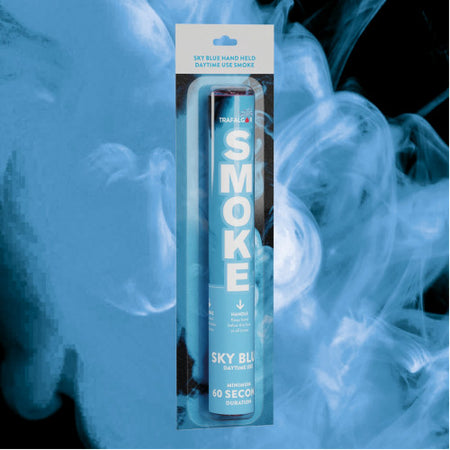 Sky Blue Handheld Outdoor Coloured Smoke