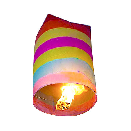 Rainbow Chinese Lantern x 1
