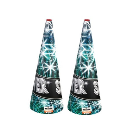 Klasek Vulcan Silver Cone 250g Twin Pack