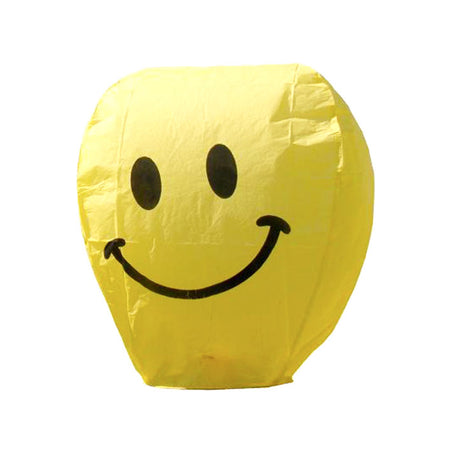 Smiley Face Chinese Lantern x 1