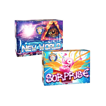 Surprise and New World - LESS THAN HALF PRICE