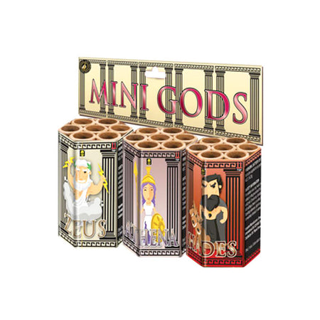 Zeus Fireworks Mini Gods Aerial/Cake Pack - HALF PRICE