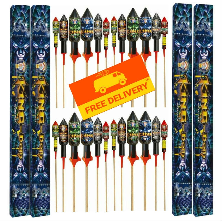 4 x Kingdom Rocket Pack Bulk Buy