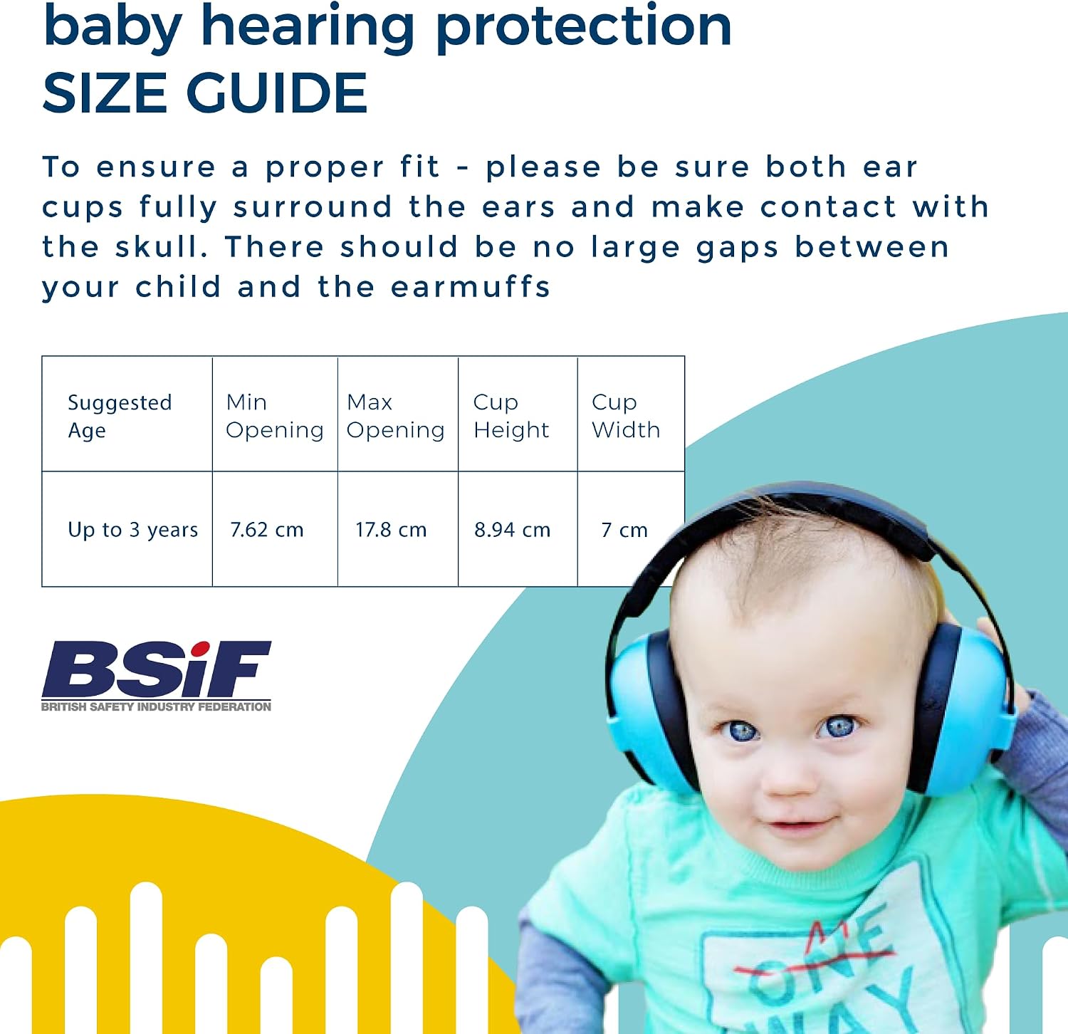 Mini Banz Baby Ear Defenders - Sky Blue