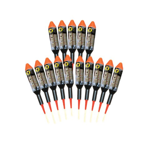 Black Hawk Rockets - 3 Packs