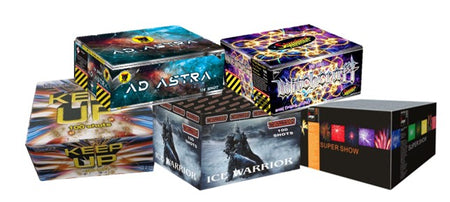 Let's Party 5 x 100 Shot Barrage Pack