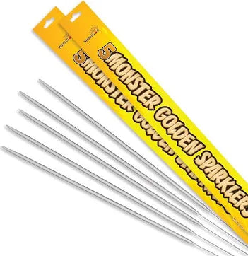 Monster Golden Sparkers - 1 Pack of 5