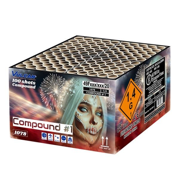 Compound No 1 - 1078  by Vulcan Pyrotechnics.