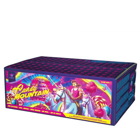 Candy Mountain 100 shot finale firework