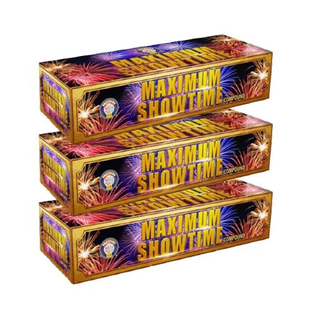 3 x Maximum Showtime - BULK BUY SPECIAL OFFER