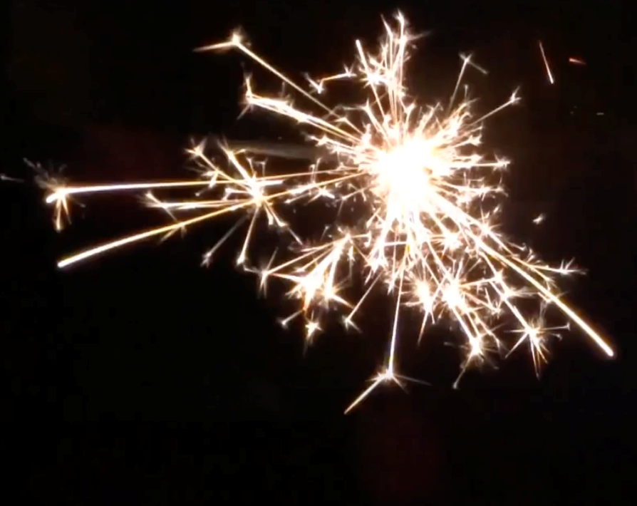 10" Gold Sparklers