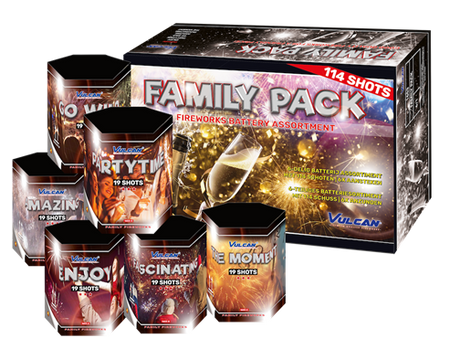 Vulcan Pyrotechnics Family Pack - ONLINE SPECIAL OFFER