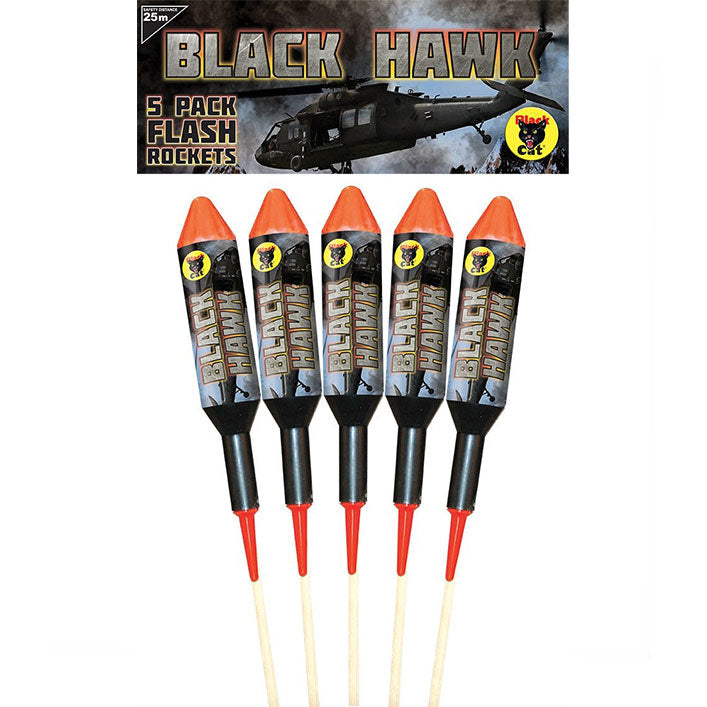 Black Hawk Rockets - Collection Only