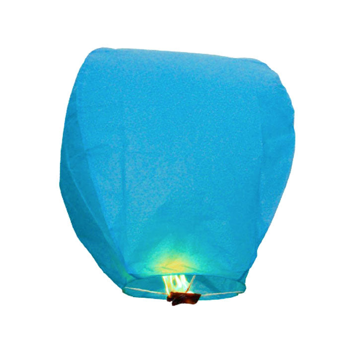 Blue Chinese Lantern x 5