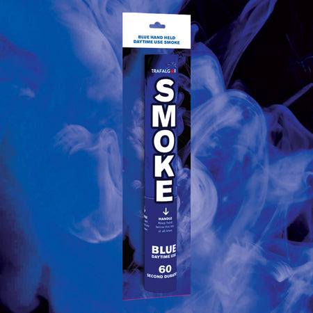 Blue Handheld Outdoor Coloured Smoke