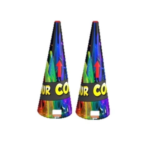 Klasek Vulcan Colour Cone 250g Twin Pack