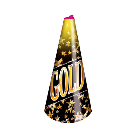 Jorge gold cone fountain