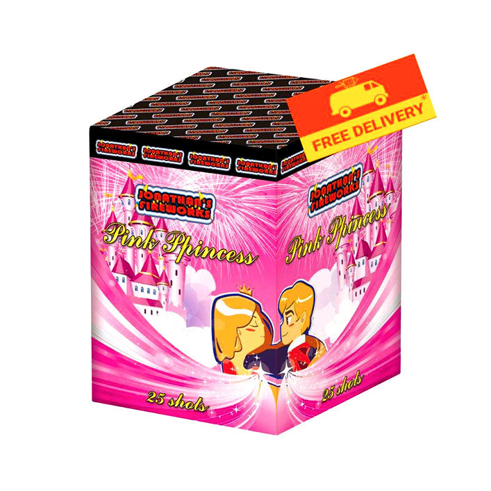 Pink Princess Gender Reveal Firework