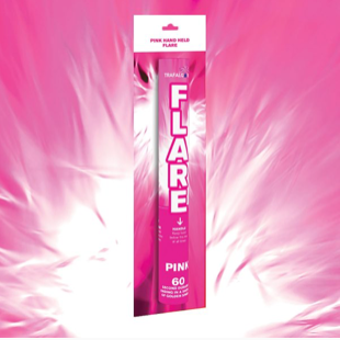 Pink Handheld Fountain Flare