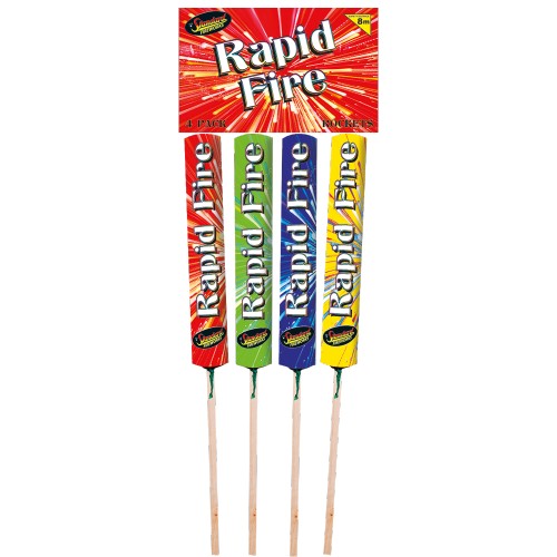 Firecrackers Rapido Riangle Standard Fireworks Rapid Fire Rocket Pack – JordansFireworks
