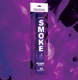 Purple Handheld Outdoor Coloured Smoke