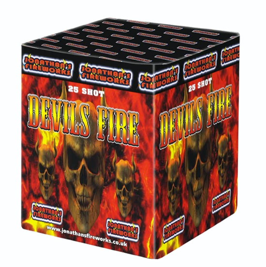 Devils Fire 25 Shot Firework – JordansFireworks