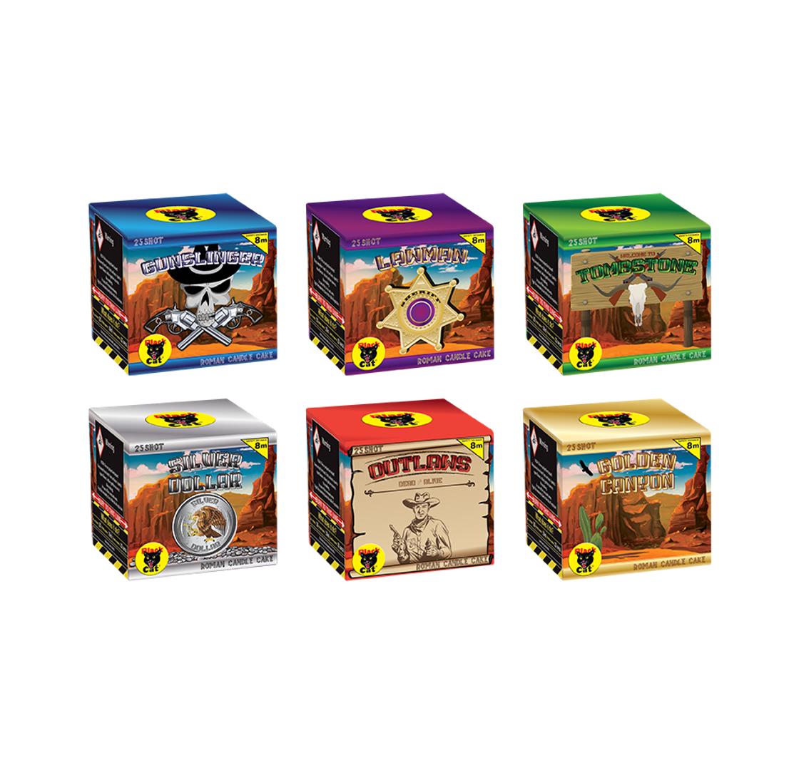 Wild West Buy 3 get 3 FREE