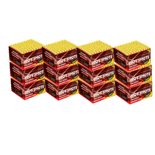 Hot Shots/Carnival Missile Cake x 12 Bulk Buy