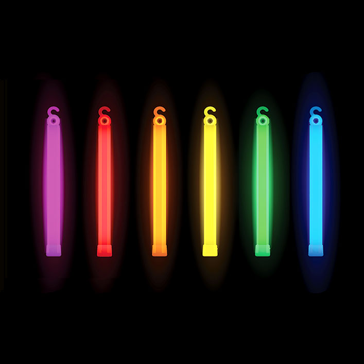 6" Glowsticks (x 10)